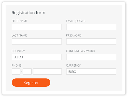 Finpari Registration Form